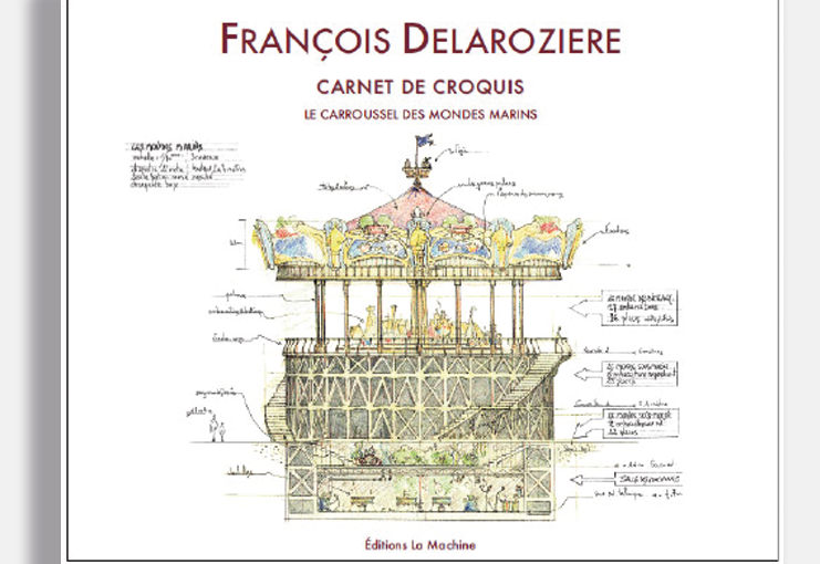 CARNET DE CROQUIS <br/>« LE CARROUSEL DES MONDES MARINS»