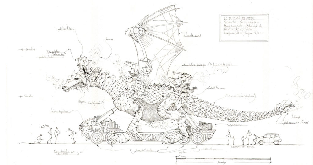 Le Dragon de Calais - Crédit François Delaroziere