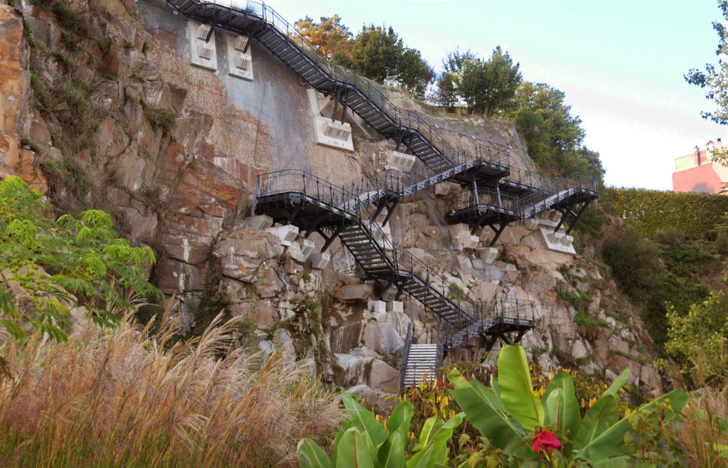  L’Escalier de la Falaise prend place dans le Jardin Extraordinaire, Nantes