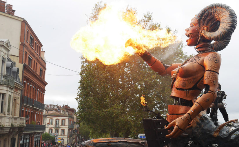 1,2 millions de spectateurs pour le spectacle « La Porte des Ténèbres » à Toulouse